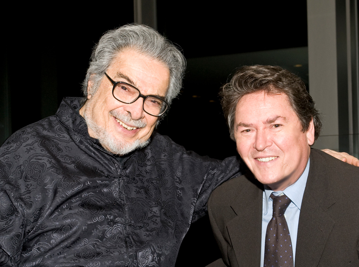 Leon Fleisher and Dr. Peter Simon