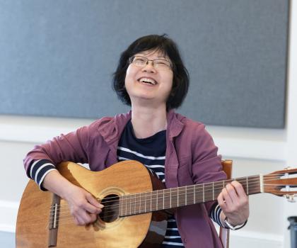 Adult music student of The Royal Conservatory - photo by Huw Morgan